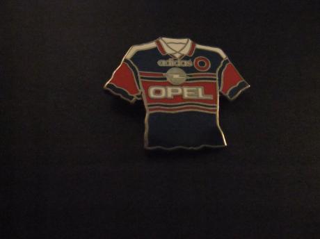 Opel sponsor Bayern Munchen ( 1989 -2003) Adidas shirt